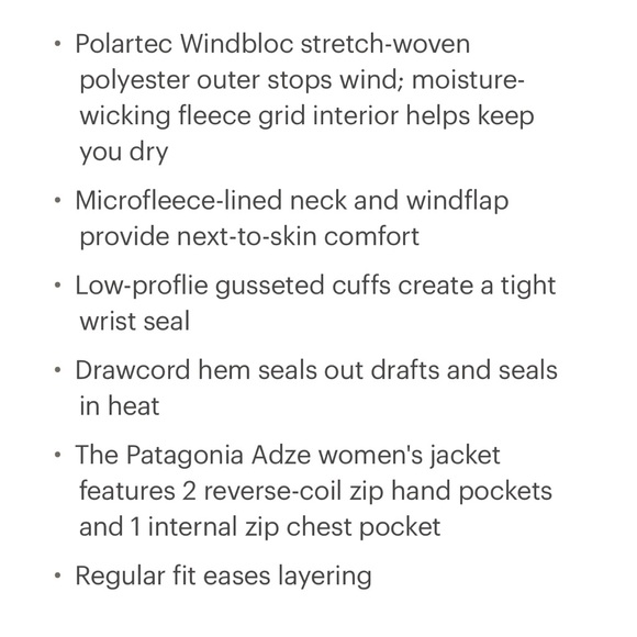 Patagonia Forge Grey Adze Hybrid Jacket - Picture 9 of 10